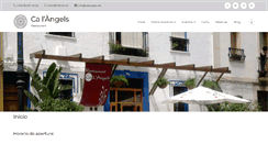 Desktop Screenshot of calangels.net